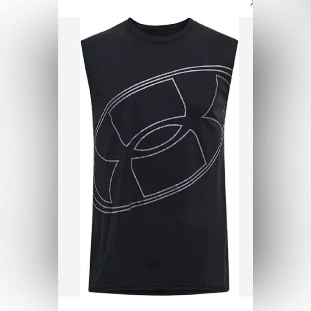Under Armour Black Graphic Sleeveless Top
UA Velocity Graphic Big Logo Tank